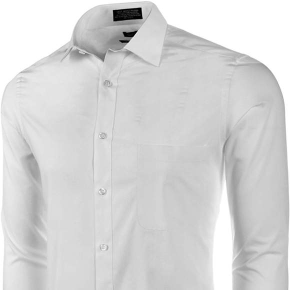 Marquis Slim Fit long sleeved Tux shirt - Picture 1 of 4